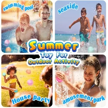Durable Reusable Water Balloons for Summer Fun