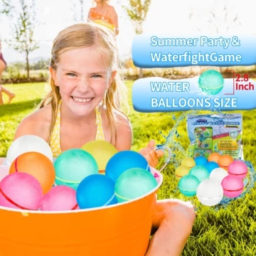 Durable Reusable Water Balloons for Summer Fun