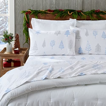 Comfortable 100% Cotton Flannel Bedding Set | Warm Winter Sheets