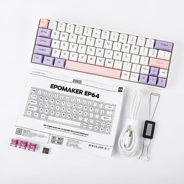 EPOMAKER EP64 60% Mechanical Keyboard with Custom Switches