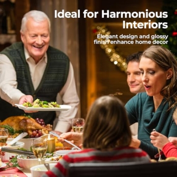 LIFVER Elegant Serving Platters Set for Perfect Gatherings