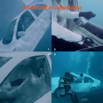 SEMTION Car Emergency Tool - Window Breaker & Cutter