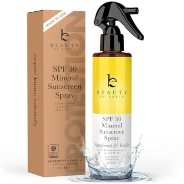 SPF 30 Mineral Sunscreen Spray for Sensitive Skin