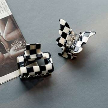 TODEROY Claw Clips - Stylish Tortoise Shell Hair Accessories