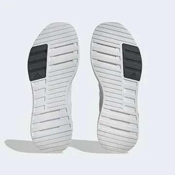 adidas Men's Racer TR23 Sneaker, White/White/Grey, 11