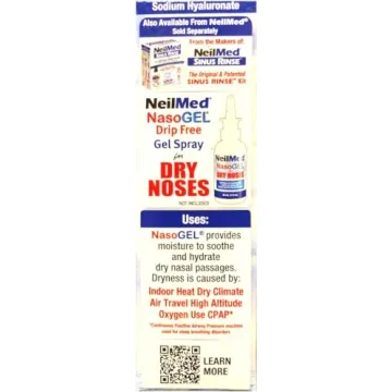 Neilmed Nasogel for Dry Noses - Effective Nasal Relief Gel