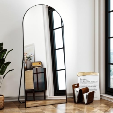Easly Arched Full Length Mirror 71"x30" for Home Decor