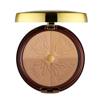 Physicians Formula Bronze Booster Glow-Boosting Season-to-Season, Customizable Seasonal Glow Glow, Lasting Tan Boost, Hypoallergenic Powder, Cruelty-Free & Hypoallergenic- Light-to-Medium
