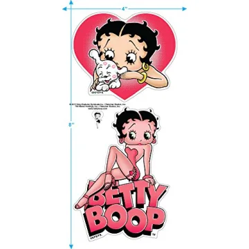 Shop Popfunk Betty Boop Sweetheart T-Shirt & Stickers