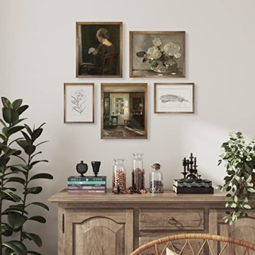 Vintage Floral Wall Art for Boho Chic Home Decor