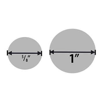 BENCH WIZARD 6" (15.2 cm) Ceramic Round Ring Mandrel | Heat-Resilient | Ideal for Polymer Clay Crafting | Achieve Flawless Ring Shapes | Essential for Designers & Craftsmen