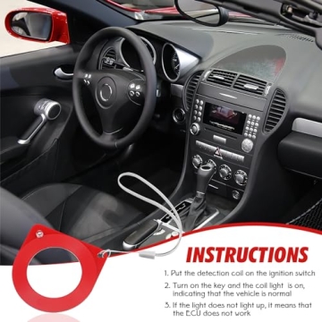2pcs Car Key ECU Test Coil Durable Easy Diagnostic Tool