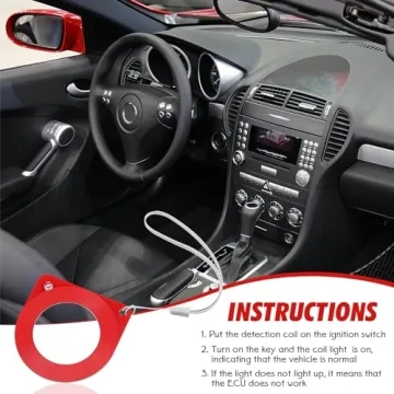 2pcs Car Key ECU Test Coil Durable Easy Diagnostic Tool