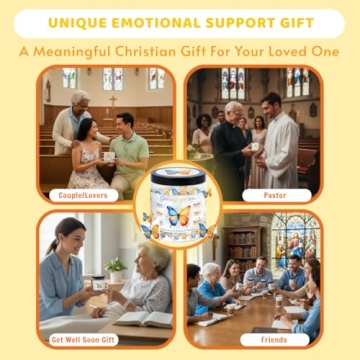 Positive Butterfly Jar - 60 Christian Affirmation Cards