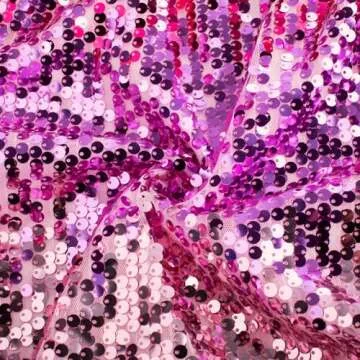 Hot Pink Sequin Jacket for Girls by Grace Karin