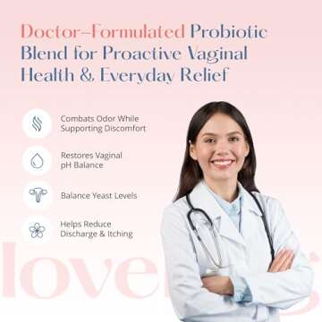 LoveBug Boric Acid Suppositories for Women's Wellness - 14ct