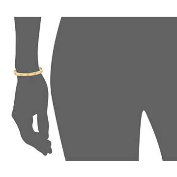 Chic Hinged CZ Bangle Bracelet for Everyday Style