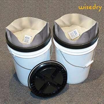 wisedry 1000CC [24 Packs] Food Grade Oxygen Absorbers for Long Term Food Storage, Keep Food Fresh Anti Oxygen Absorbing Packets for Wheat Oats Flour and Freeze Dried Foods