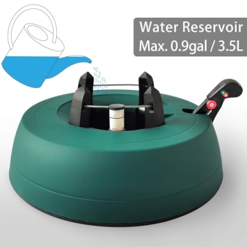 Leejec Christmas Tree Stand Water Indicator Fast Clamp