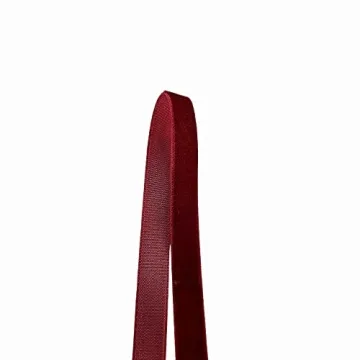 QIANF Vintage Burgundy Velvet Ribbon for All Projects