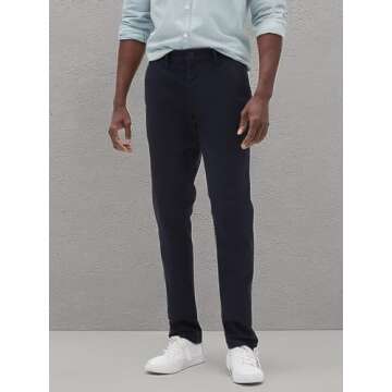 GAP Men's Essential Slim Fit Khakis in Classic Navy
