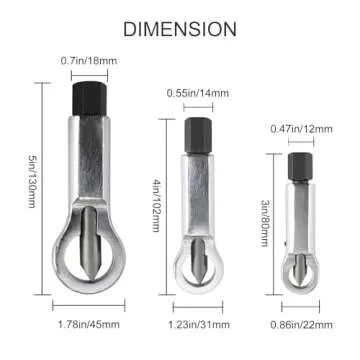 EEEKit Heavy Duty Metal Nut Splitter Cracker for Professionals and DIY