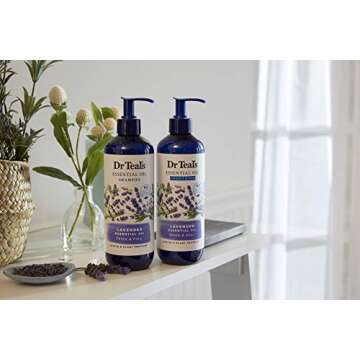 Dr Teal's Lavender Thick & Full Shampoo 16 Fl Oz