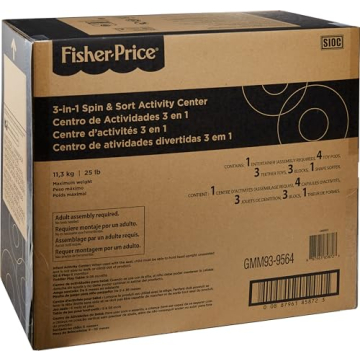 Fisher-Price Baby to Toddler 3-in-1 Activity Center