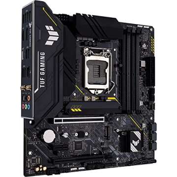 ASUS TUF GAMING B560M-PLUS WIFI LGA1200 (Intel®11th/10th Gen) Micro ATX gaming motherboard (PCIe 4....