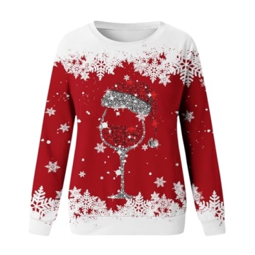 Ugly Christmas Sweater for Women 2023 Fun Xmas Pullover