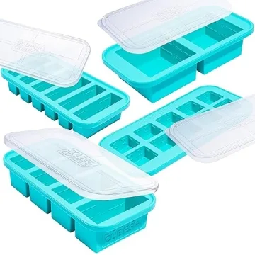 Souper Cubes Silicone Freezer Molds Gift Set - Perfect for Meal Prep and Kitchen Organization