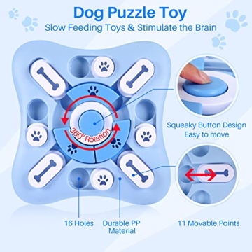 AVOAR Dog Puzzle Toy for Large Medium Small Dogs