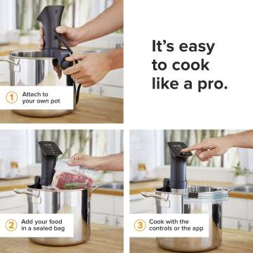 Sous Vide Precision Cooker Pro for Perfect Cooking