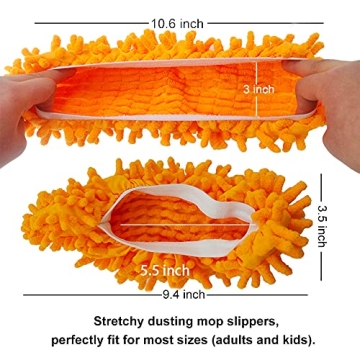Colorful Mop Slippers for Effortless Cleaning at Home