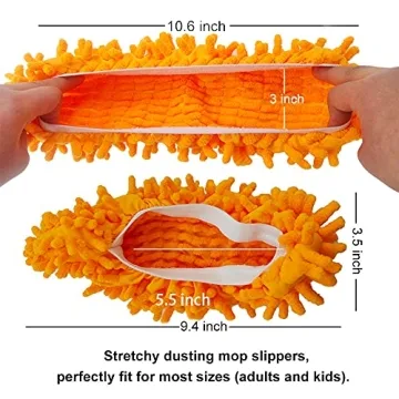 Colorful Mop Slippers for Effortless Cleaning at Home