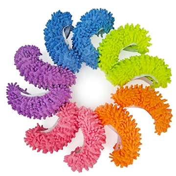 Colorful Mop Slippers for Effortless Cleaning at Home