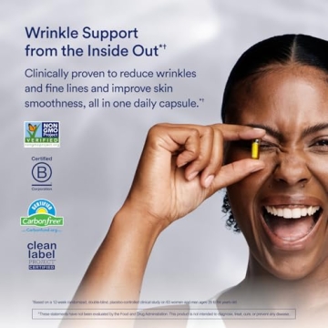 HyaCera Skin Supplement for Wrinkle & Hydration Support