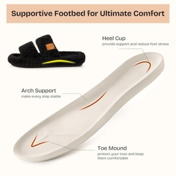 Stylish EverFoams Women's Open-Toe Slippers for Comfort