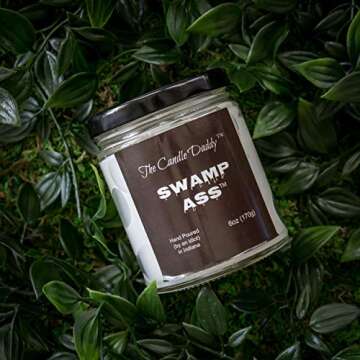 Swamp Ass- Gross Smelly Candle- Stinks