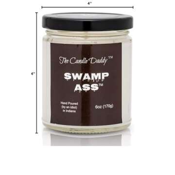 Swamp Ass- Gross Smelly Candle- Stinks