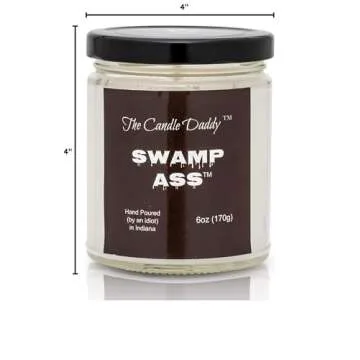 Swamp Ass- Gross Smelly Candle- Stinks