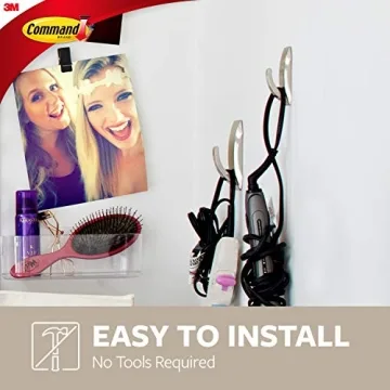Stylish Command Hooks for Easy Home Organization