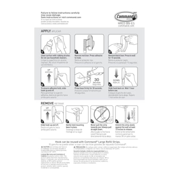 Stylish Command Hooks for Easy Home Organization