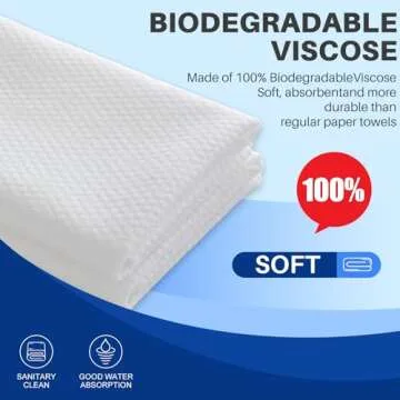 NDWLNYDM Disposable Bath Towels Portable Soft Towel Set for Hotel， Bathroom， Spa, Trip, Camping Highly Absorbent 55x27.5 Inch 4 Individually Packaged