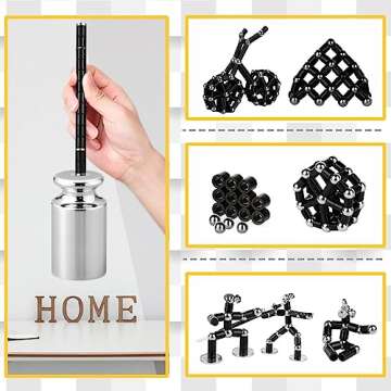 Magnetic Fidget Pen Toys for Ages 8-13 - Gifts for Teenage Boy Girl Magnet Pen Decompression Toy Pen 10 11 12 13 14 15 Year Old Boy Gift Ideas - Fidget Pens for Teens Cool Presents for 10-15 Year Old