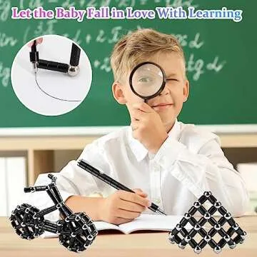 Magnetic Fidget Pen Toys for Ages 8-13 - Gifts for Teenage Boy Girl Magnet Pen Decompression Toy Pen 10 11 12 13 14 15 Year Old Boy Gift Ideas - Fidget Pens for Teens Cool Presents for 10-15 Year Old