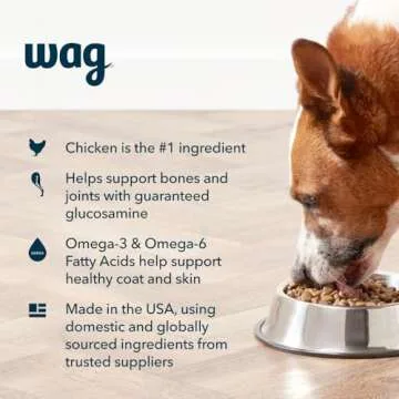 Wag Dry Dog Food Chicken and Brown Rice 30 lb Bag