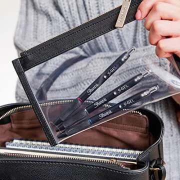 Sharpie S-Gel, Gel Pens, Medium Point (0.7mm), Assorted Colors, 4 Count