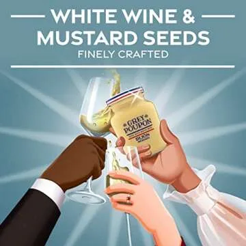 Grey Poupon Dijon Mustard, 8 oz. Jar