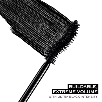Lancôme Hypnôse Drama Extreme Volumizing Mascara - Up to 17x More Volume - Up to 24HR Wear - Ultra Black - Travel Size